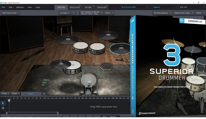 Superior drummer 3 v3.0.3 for mac